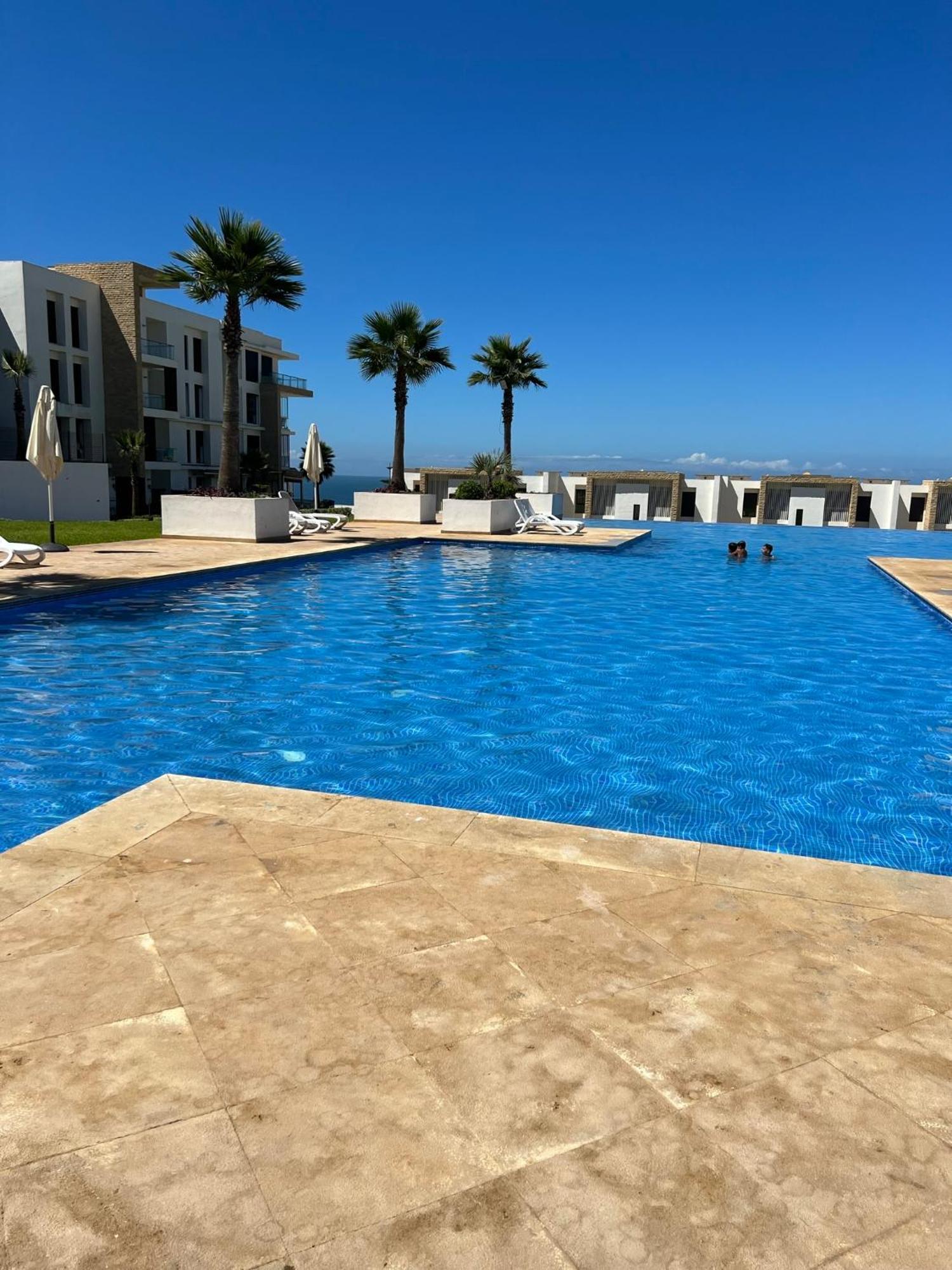 2 Bedroom Apartment With Sea View And Private Pool Sidi Bouqnadel Esterno foto